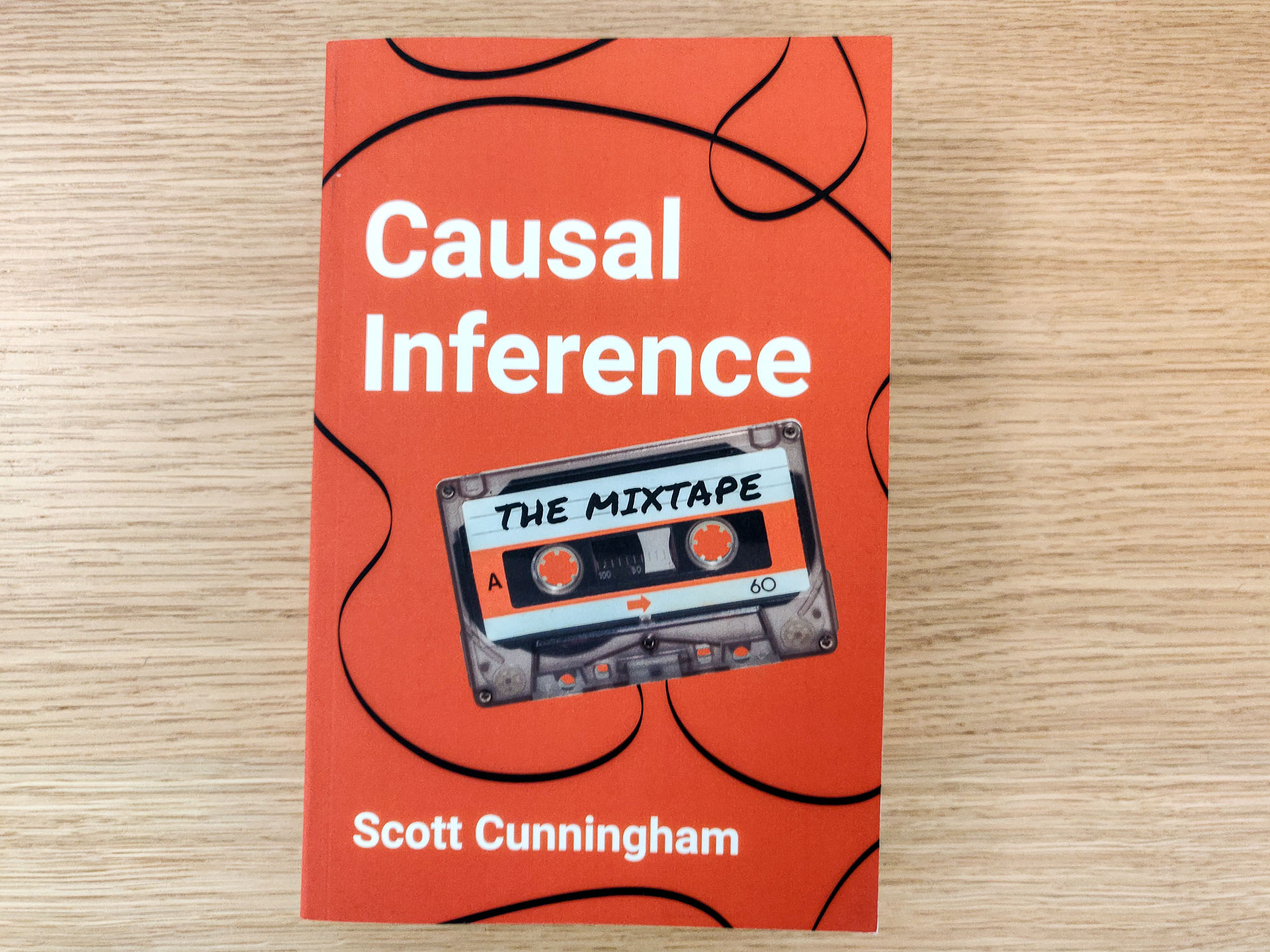The cover of Causal Inference: the mixtape by Scott Cunningham.